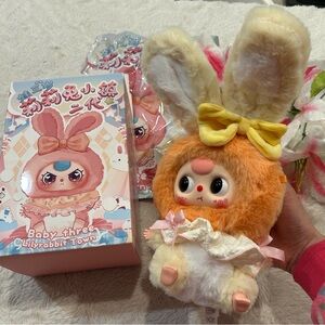 Baby Three - Lilly Rabbit Town Cute Plush Bunny Toy with Bow